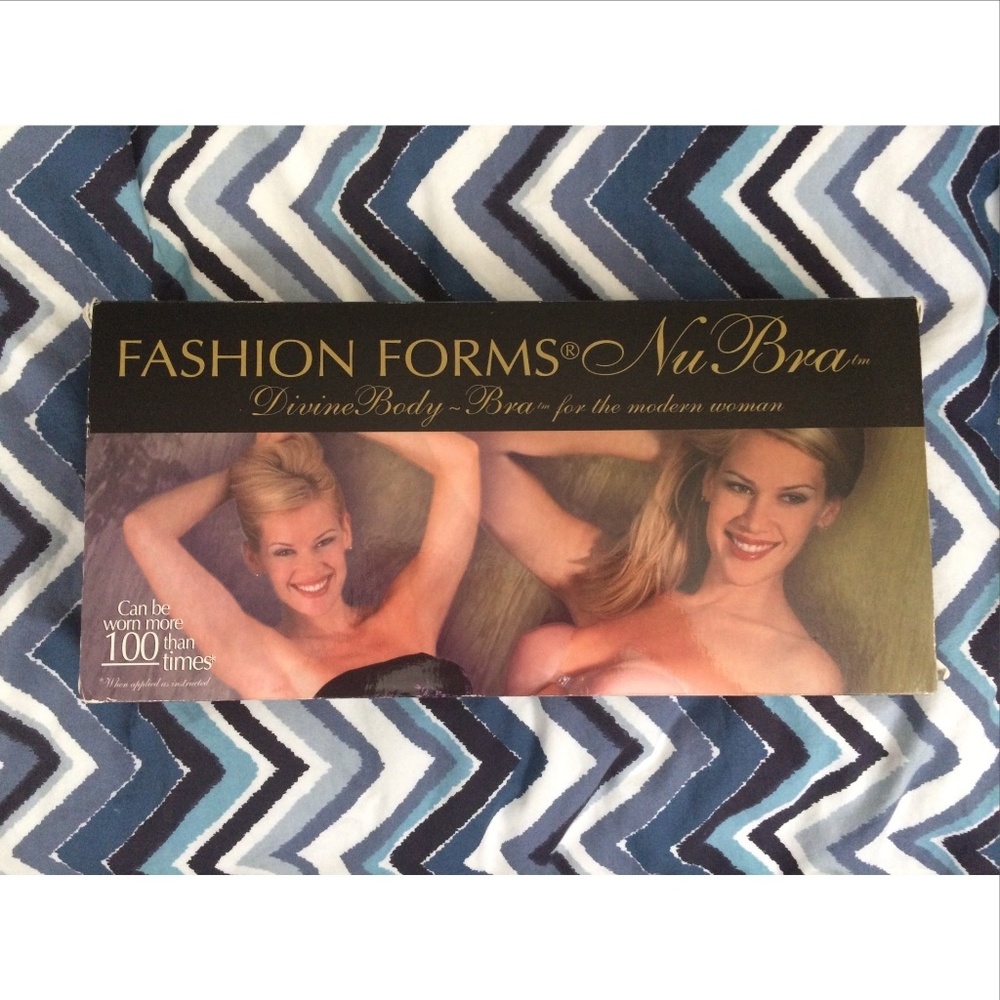 Fashion Forms Nu Bra adhesive bra Size B Nude
